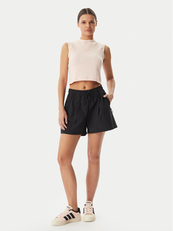 adidas adidas Top ALL SZN KA6971 Różowy Slim Fit