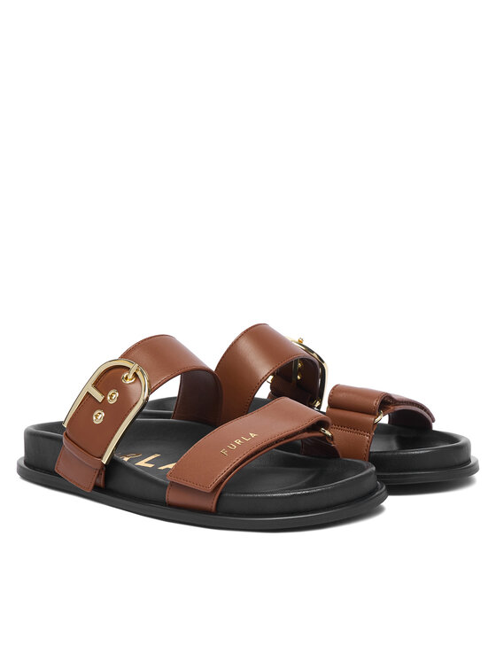 Furla Furla Natikače Solea YL56SOE BX4513 CN 03B00 Smeđa