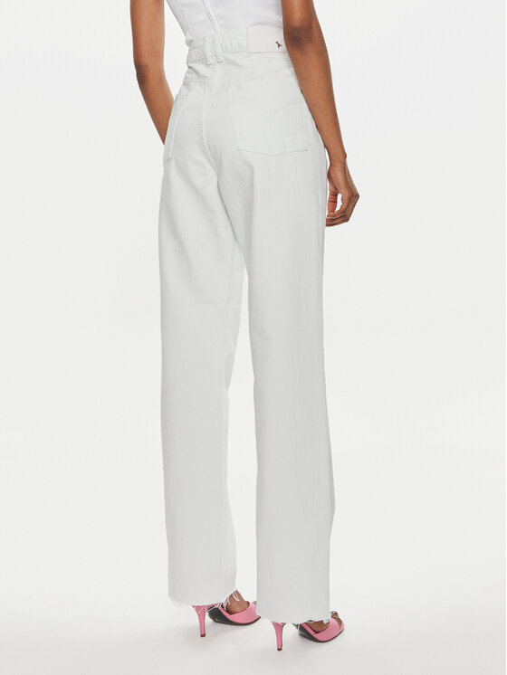 Patrizia Pepe Patrizia Pepe Džínsy 2P1592/D075-W351 Écru Regular Fit