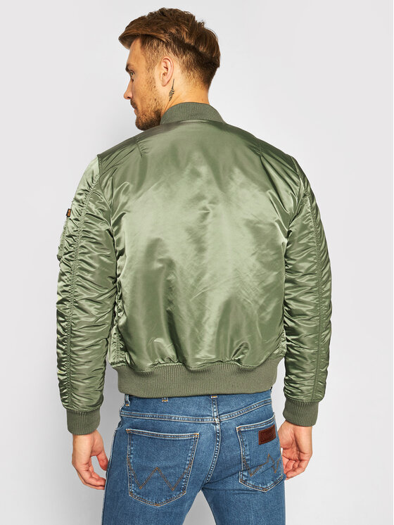 Alpha Industries Alpha Industries Bomber bunda Ma-1 Vt 59 191118 Zelená Regular Fit