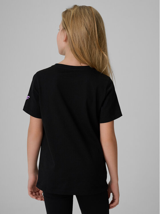 4F 4F T-Shirt POOLSIDE CLUB Czarny Regular Fit