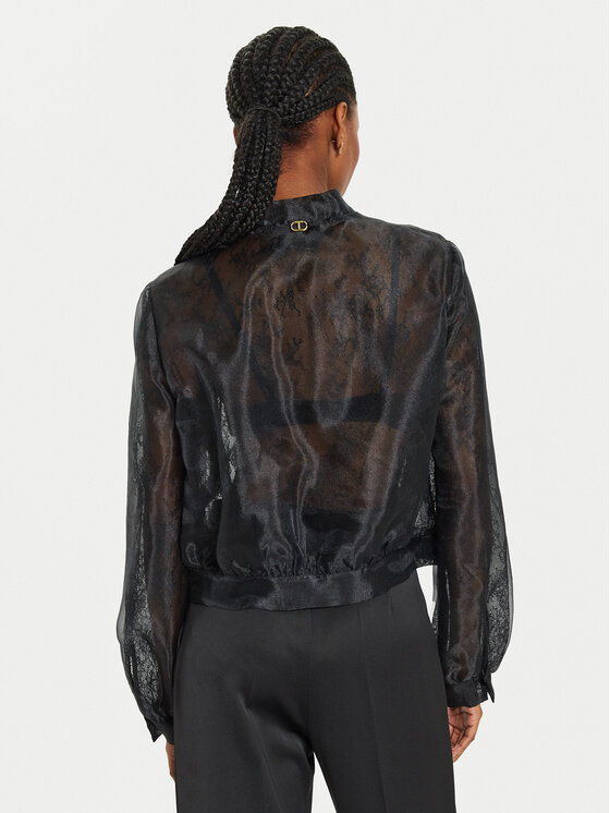 TWINSET TWINSET Jopa 241TP2020 Črna Loose Fit