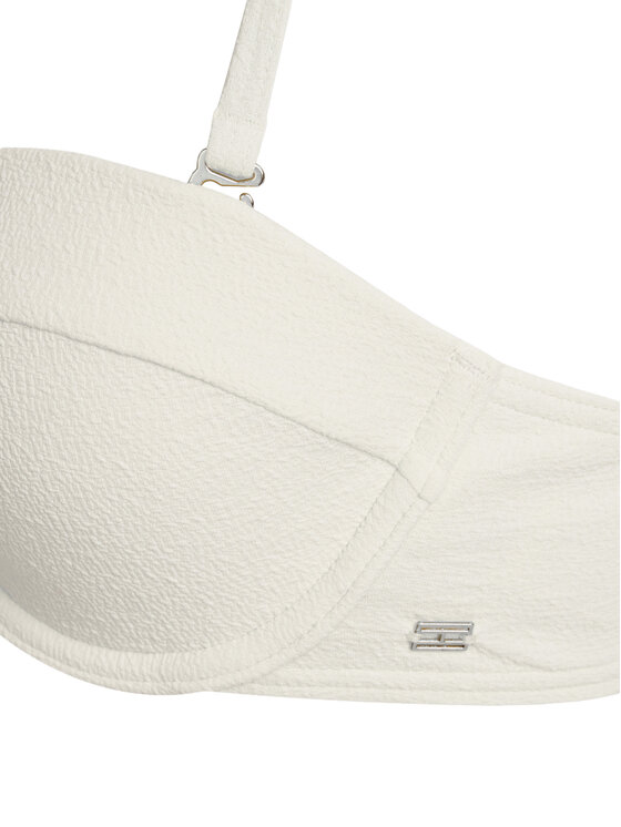 Tommy Hilfiger Tommy Hilfiger Gornji dio kupaćeg kostima UW0UW05814 Écru