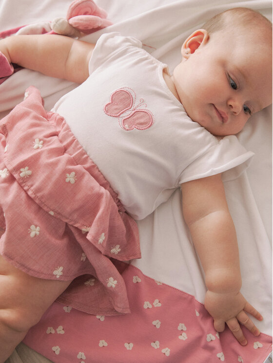 Mayoral Mayoral Set T-Shirt und Rock 1853 Rosa Regular Fit