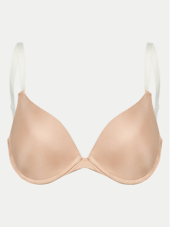Hunkemöller Hunkemöller Push-up-BH Transparent Back 131537 Beige