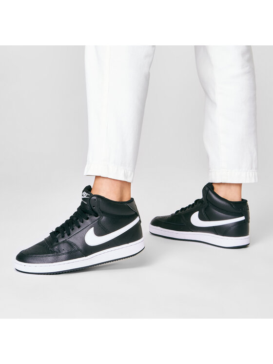 Nike Nike Laisvalaikio batai Court Vision Mid CD5436 001 Juoda