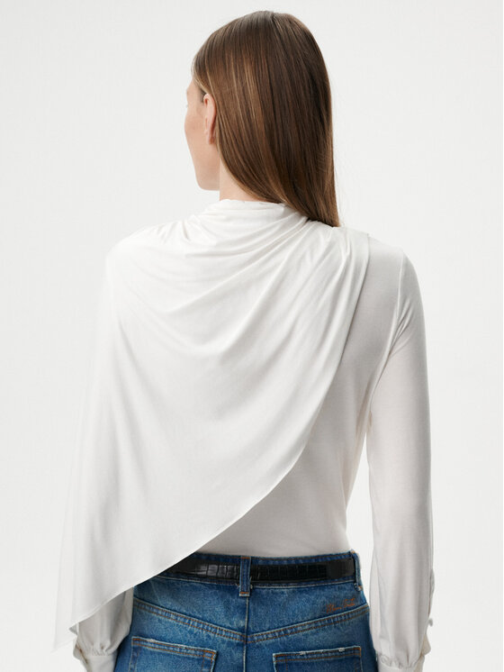 MARI PRETI MARI PRETI Halenka Maris Bílá Regular Fit