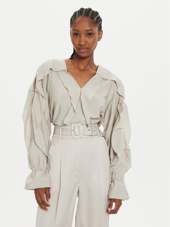 Karen by Simonsen Karen by Simonsen Särkpluus Penelope 10105048 Beež Loose Fit