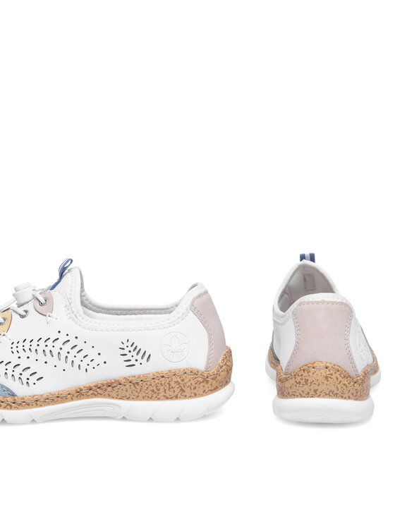 Rieker Rieker Scarpe basse N4276-80 Bianco