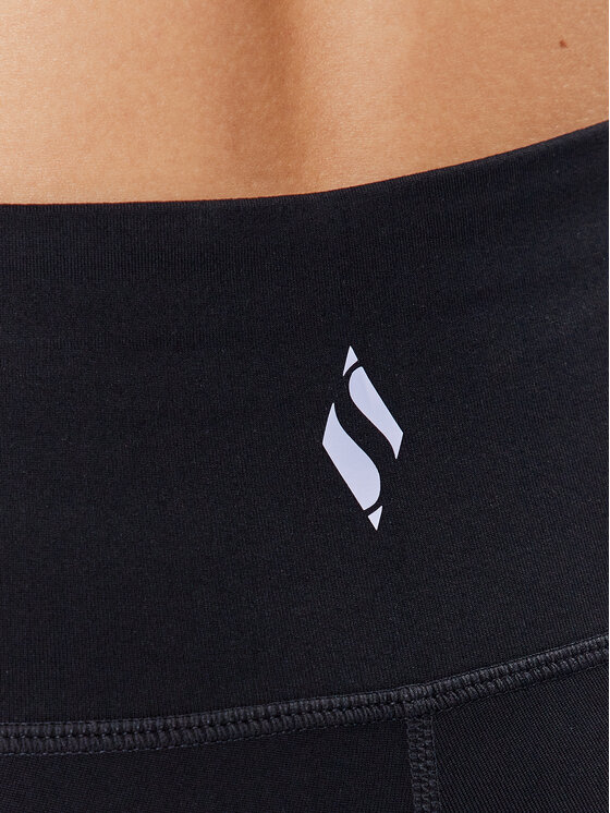 Skechers Skechers Bikershorts Go Flex WSH87 Schwarz Slim Fit