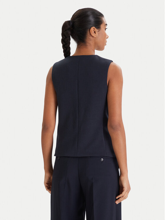 Weekend Max Mara Weekend Max Mara Γιλέκο Κοστουμιού Poggio 2615911021 Σκούρο μπλε Slim Fit