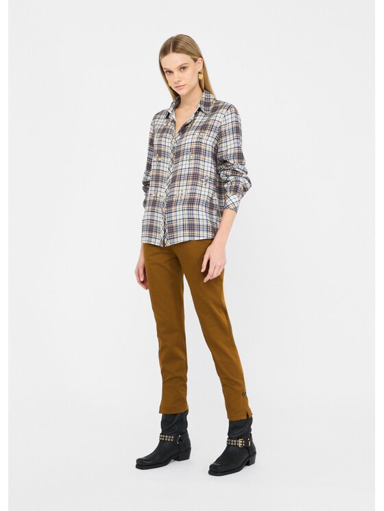 Liu Jo Liu Jo Camicia MF5449T3491P9135 Grigio Regular Fit