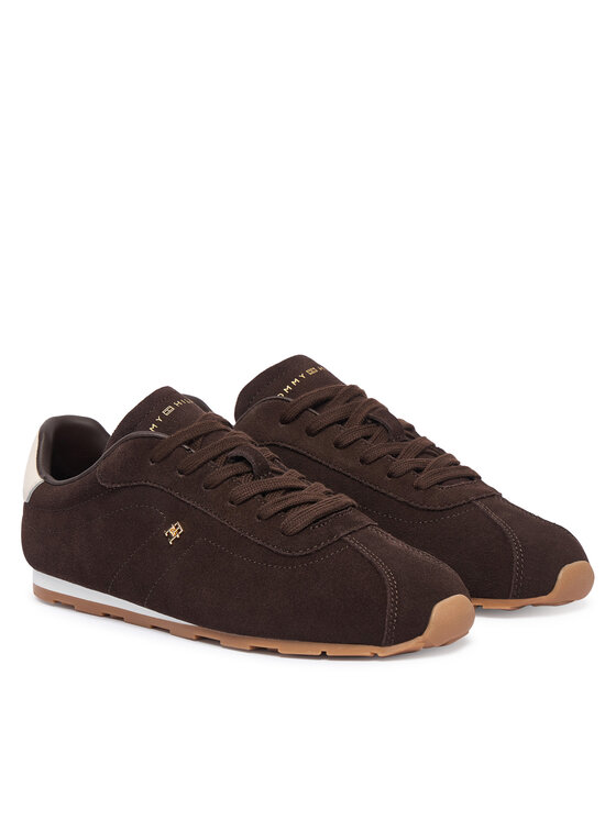 Tommy Hilfiger Tommy Hilfiger Sneakersy Bella Low Runner FW0FW09189 Hnědá