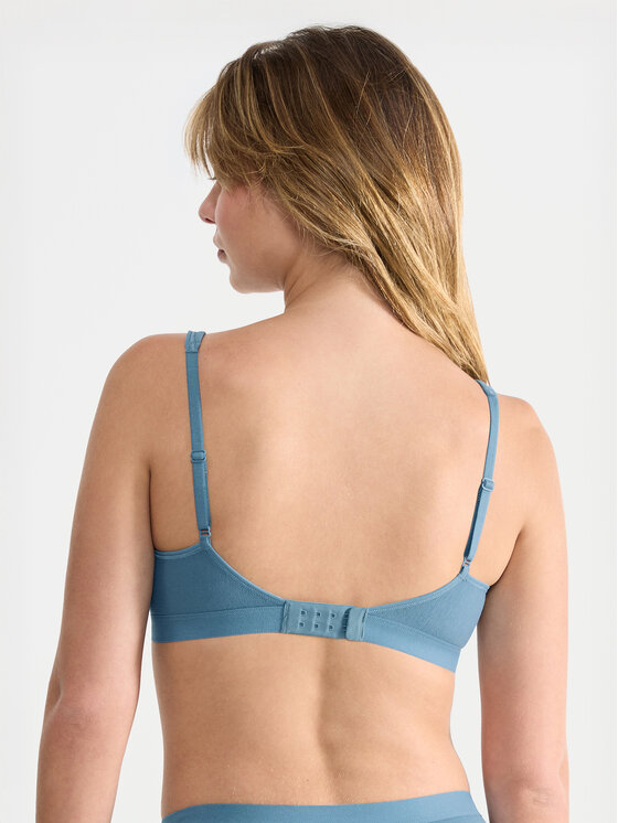 Sloggi Sloggi Sutien fără armătură Ever Ease 10219673 Albastru