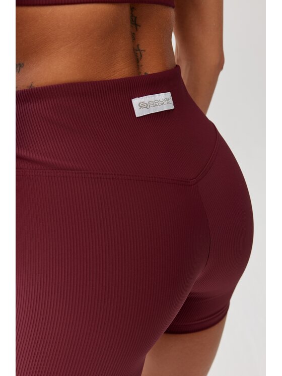 ROUGH RADICAL ROUGH RADICAL Pantaloncini sportivi AVEN SHORTS Bordeaux Slim Fit