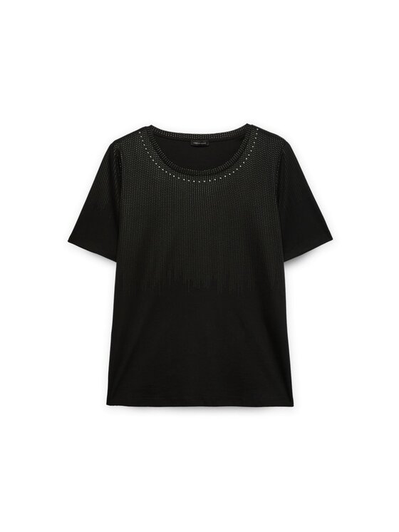 Fiorella Rubino Fiorella Rubino T-shirt G086L008761N033 Nero Regular Fit