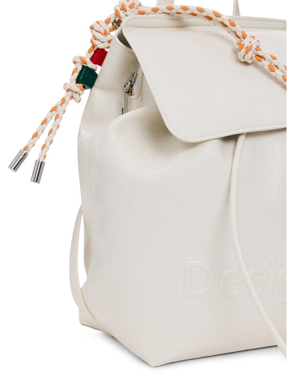 Desigual Desigual Plecak 26SAKP18 Kremowy