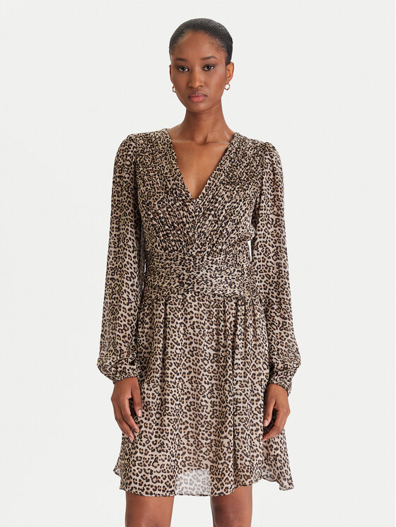 Guess Guess Rochie cocktail W5YK20 WDW82 Bej Regular Fit