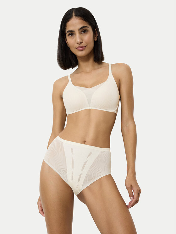 Triumph Triumph Grudnjak bez žice Shape Smart Ellipse 10222278 Écru