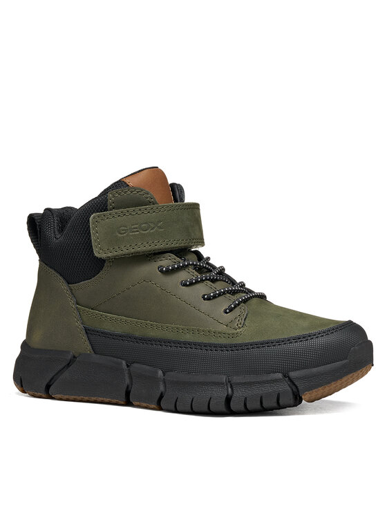 Geox Geox Trzewiki J Flexyper Boy J369BA 032ME C3009 S Zielony ciemny