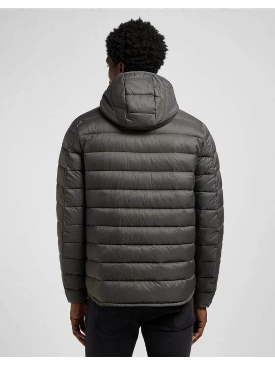 Lee Lee Kurtka przejściowa PUFFER JACKET Szary Regular Fit