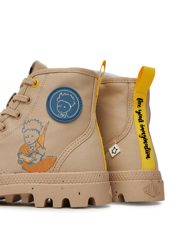 Palladium Palladium Schnürstiefeletten Pampa-Petit Prince 74449-286-M Beige