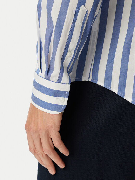 Tommy Hilfiger Tommy Hilfiger Риза MW0MW43757 Светлосин Regular Fit