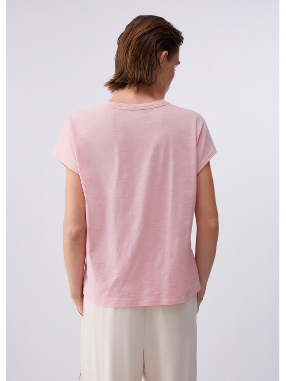 Liu Jo Liu Jo T-Shirt TA6164JS870P9191 Różowy Regular Fit