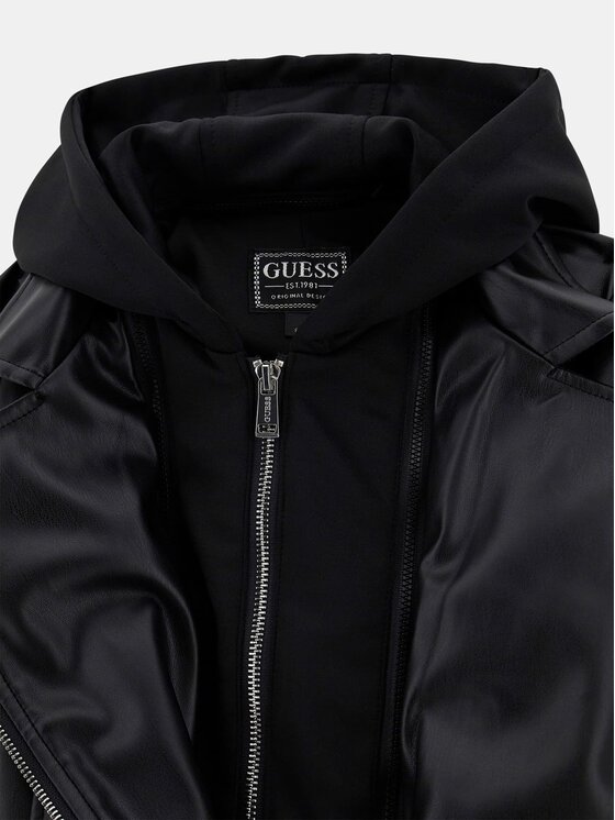 Guess Kids Guess Kids Kurtka przejściowa 176539 Czarny Classic Fit