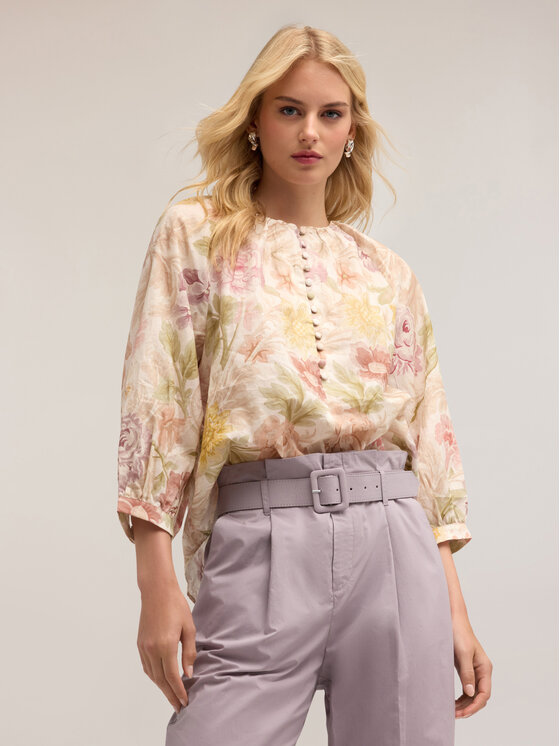 Motivi Motivi Blusa 2687W000740N0V1 Rosa Regular Fit
