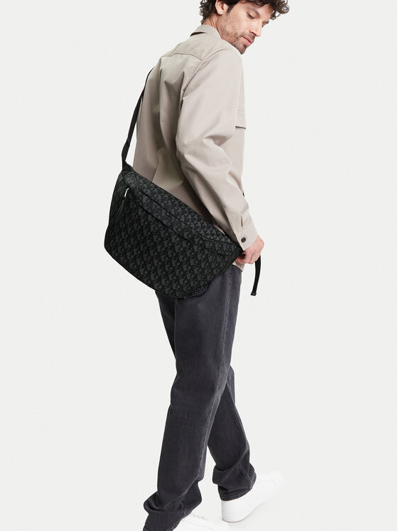 Calvin Klein Jeans Calvin Klein Jeans Gürteltasche Unstrctrd Mngrm Ovrs LV04G3098G Schwarz