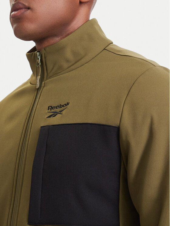 Reebok Reebok Куртка softshell RCC00096 Темно-зелений Regular Fit