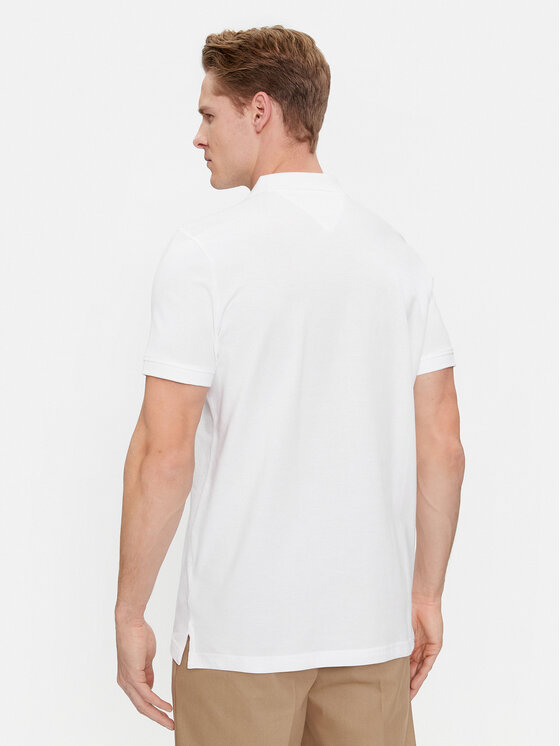 Tommy Jeans Tommy Jeans Polo DM0DM18312 Bianco Slim Fit