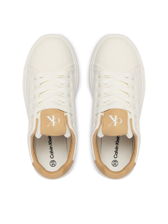 Calvin Klein Calvin Klein Sportcipők Low Cut Lace-Up V3X9-83301-1355A M Fehér