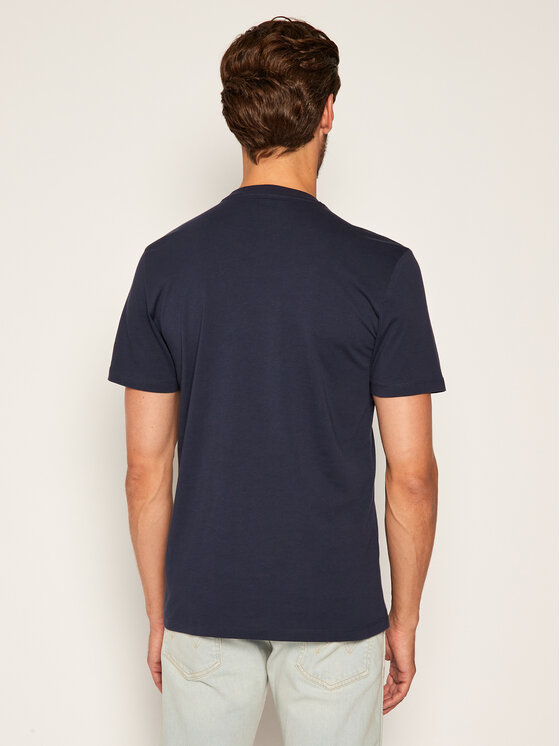 Lee Lee T-shirt Heritage Tee L63QFQNM 112115174 Blu scuro Regular Fit