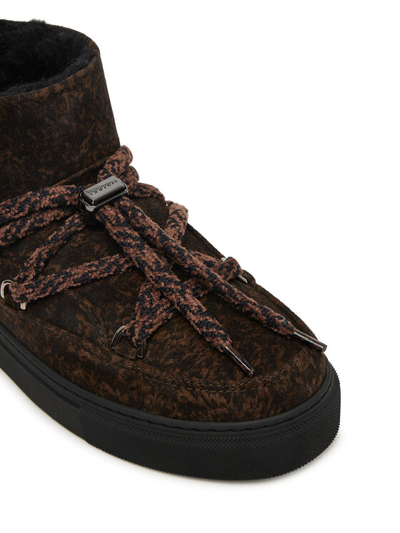 Inuikii Inuikii Μπότες Χιονιού Classic Low Camouflage 1001.001.0581 Σκούρο καφέ