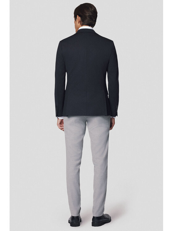 Lancerto Lancerto Marynarka Carrara MA131224000001 Czarny Slim Fit