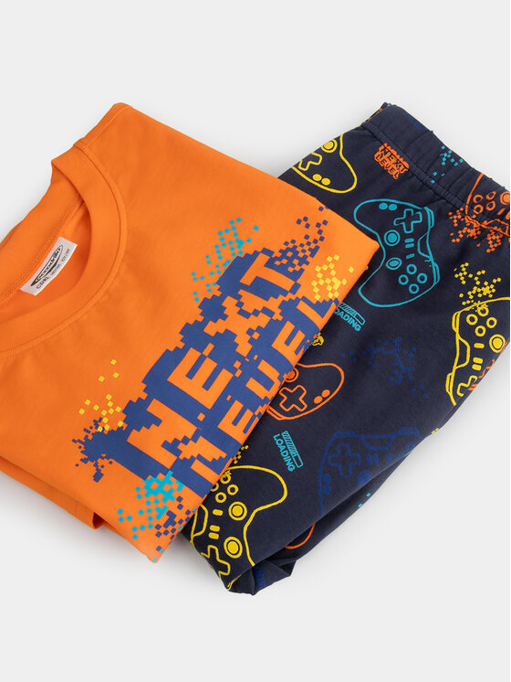 Coccodrillo Coccodrillo Pijama WC4448210PJS Colorat Regular Fit