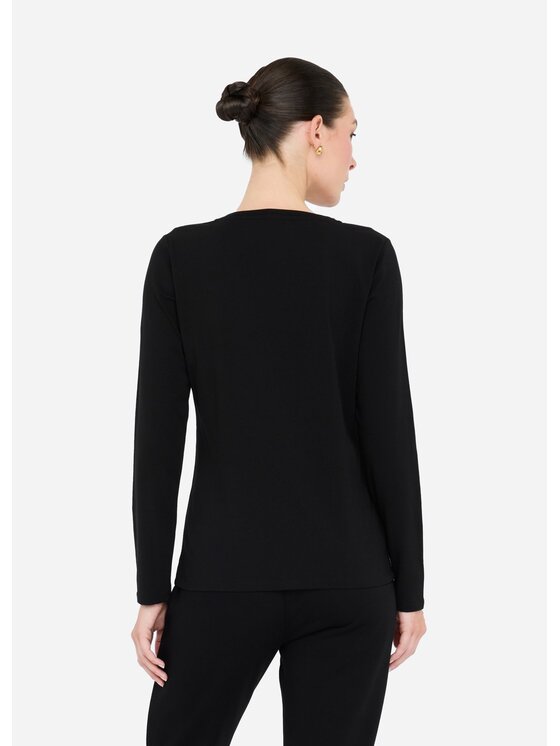 Liu Jo Liu Jo Longsleeve TF5170JS00322222 Nero Regular Fit