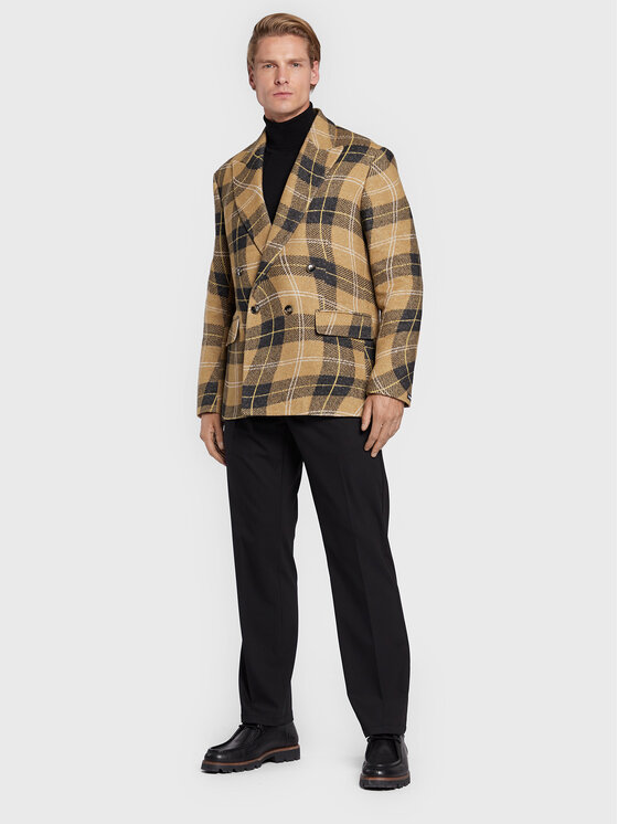 J.Lindeberg J.Lindeberg Giacca da abito David FMTA07133 Marrone Regular Fit