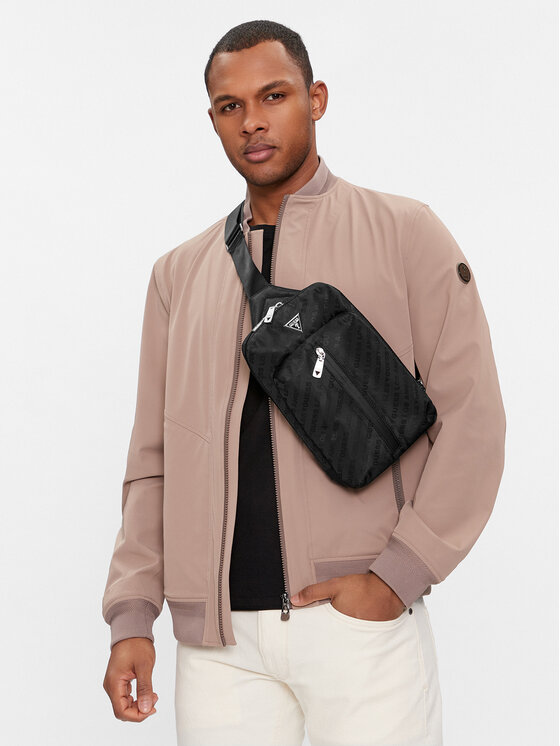 Guess Guess Плоска сумка Glassic Eco Mini-Bags HMGLAC P4107 Чорний