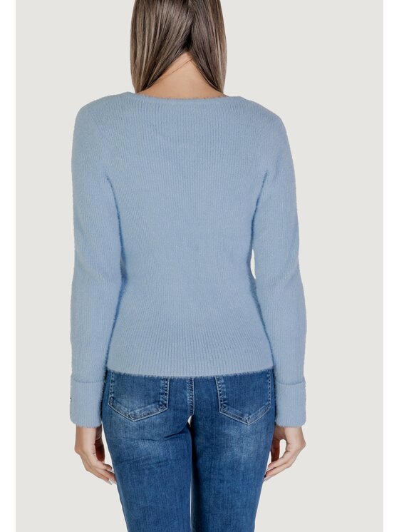 Morgan De Toi Morgan De Toi Maglione 212-MOOVE1 Blu Sweat Fit