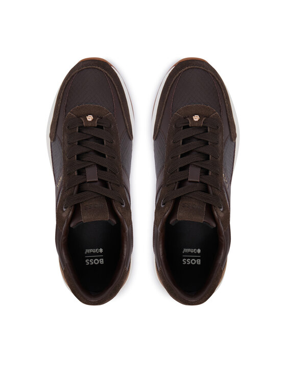 BOSS BOSS Sneakersy B Icon 50573815 Brązowy ciemny