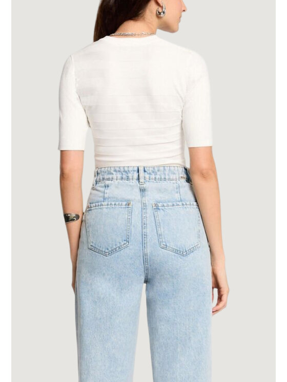 Morgan De Toi Morgan De Toi Maglione 242-MENTHE Bianco Casual Fit