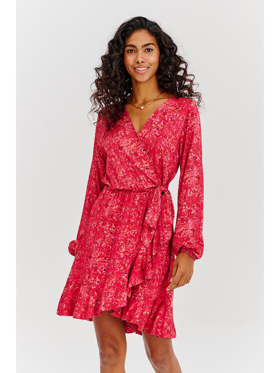 NAOKO NAOKO Každodenní šaty My Love Side Růžová Regular Fit