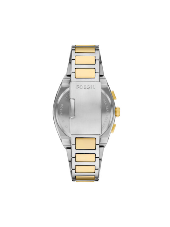 Fossil Fossil Годинник Everett  Chronograph FS6106 Золотий