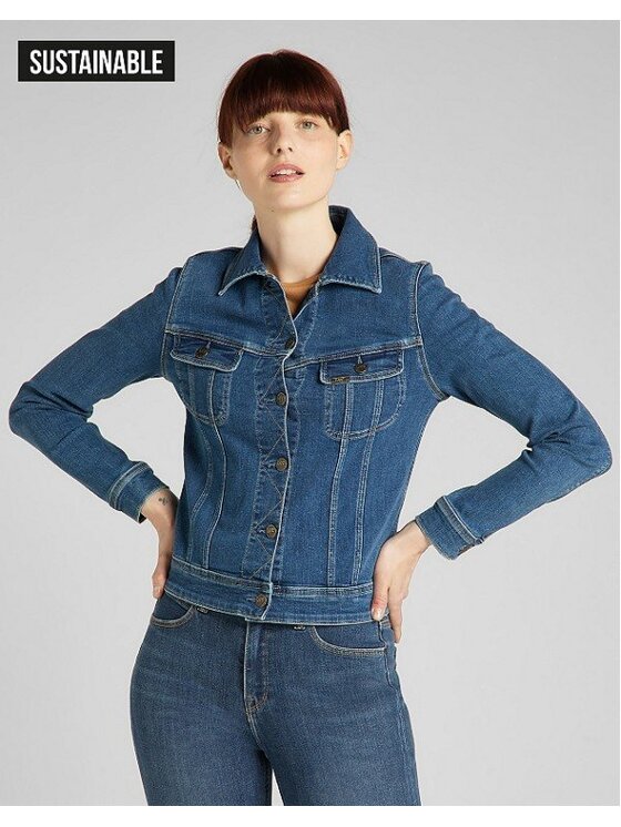 Lee Lee Giacca da donna SLIM RIDER Blu Slim Fit