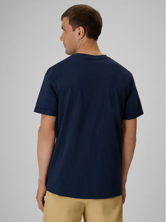 4F 4F T-Shirt LAKESIDE ESCAPE Granatowy Regular Fit