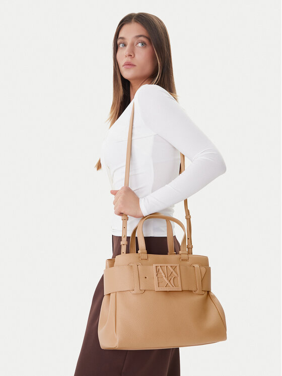 Armani Exchange Béžová Kabelka