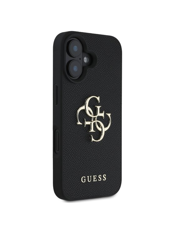 Guess Guess Etui na telefon Apple iPhone 16 Czarny